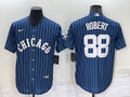 Men's Chicago White Sox Luis Robert #88 Blue Replica Baseball Jersey1