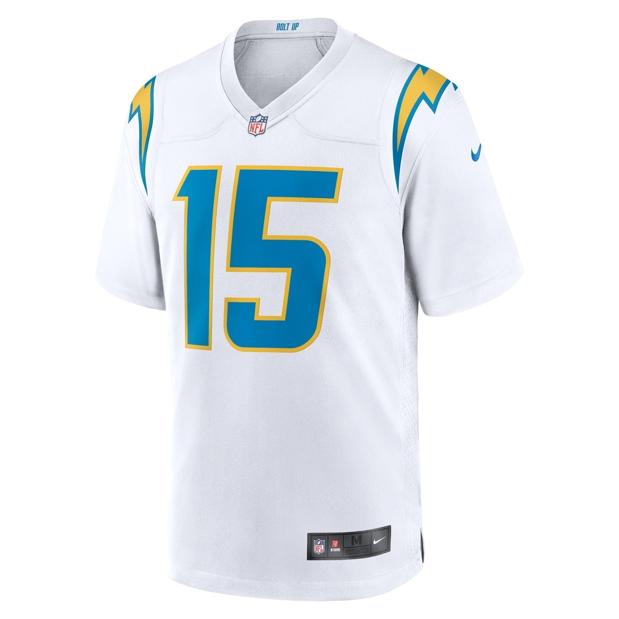 Ladd McConkey Los Angeles Chargers Nike Game Jersey -  White