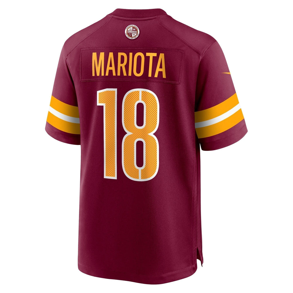 Marcus Mariota Washington Commanders Nike  Game Jersey -  Burgundy