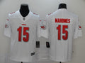 Men's Kansas City Chiefs #15 Patrick Mahomes White Player Game Jersey1