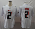 Men's Atlanta Falcons Matt Ryan #2 White Game Player Jersey1