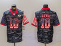 Men's Green Bay Packers Jordan Love #10 Grey Camouflage Player Jersey1