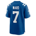 IN.Colts #7 Charvarius Ward Player Royal Home Game Football Jerseys