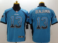 Men's Carolina Panthers Kelvin Benjamin #13 Blue Game Jersey1
