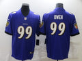Men's Baltimore Ravens Odafe Oweh #99 Purple Vapor Limited Jersey1
