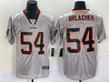 Men's Chicago Bears Brian Urlacher #54 Gray Game Jersey1