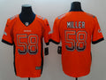 Men's Denver Broncos Von Miller #58 Orange Authentic Game Jersey1
