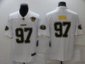 Men's San Francisco 49ers Nick Bosa #97 White 75th Anniversary Game Jersey1