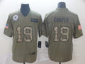 Men's Dallas Cowboys Amari Cooper #19 Brown Alternate Game Jersey1