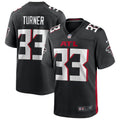Michael Turner Atlanta Falcons Nike Game Retired   Jersey - Black