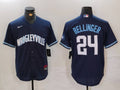 Men's Chicago Cubs Cody Bellinger #24 Navy City Connect Limited Player Jersey1