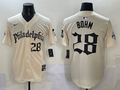 Men's Philadelphia Phillies Alec Bohm #28 Cream Player Jersey