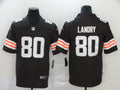 Men's Cleveland Browns Jarvis Landry #80 Brown Game Player Jersey1