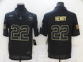 Men's Tennessee Titans Derrick Henry #22 Black Game Player Jersey1