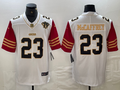 Men's San Francisco 49ers Christian McCaffrey #23 White Player Game Jersey1