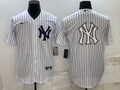 Men's New York Yankees White Home Replica Player Jersey