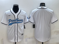 Men's Carolina Panthers White Blank Jersey1