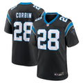 Jashaun Corbin Carolina Panthers Nike Team Game Jersey -  Black