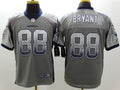 Men's Dallas Cowboys Dez Bryant #88 Gray Game Jersey1