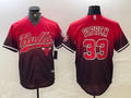 Men's Chicago Bulls Scottie Pippen #33 Red City Connect Replica Player Jersey