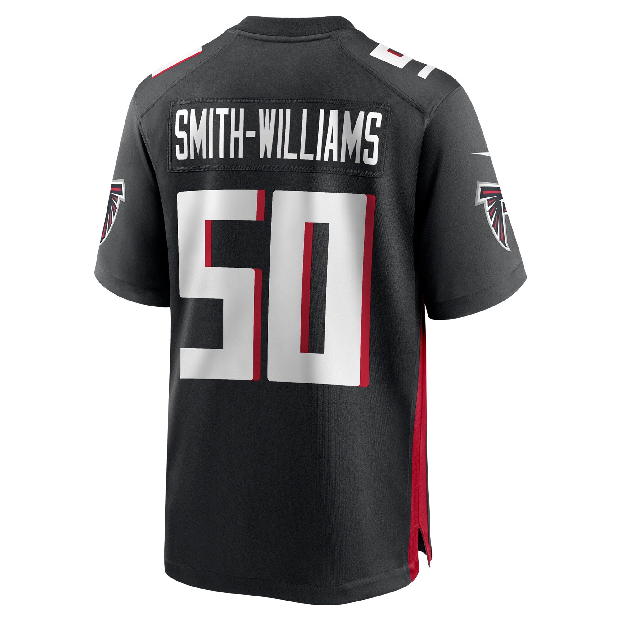 James Smith-Williams Atlanta Falcons Nike Team Game Jersey -  Black