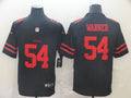 Men's San Francisco 49ers Fred Warner #54 Black Game Jersey1