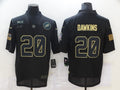 Men's Philadelphia Eagles Brian Dawkins #20 Black Team Game Jersey1