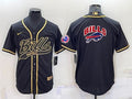 Men's Buffalo Bills Black Game Jersey1