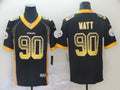 Men's Pittsburgh Steelers T.J. Watt Black Authentic Player Game Jersey1