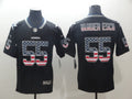 Men's Dallas Cowboys Leighton Vander Esch #55 Black Game Jersey1