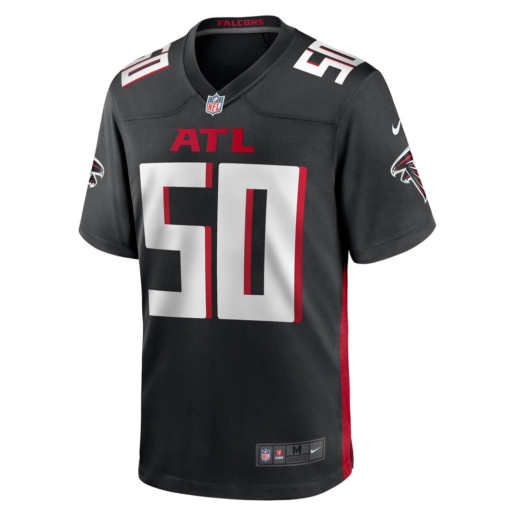 Tae Davis Atlanta Falcons Nike Team Game Jersey -  Black