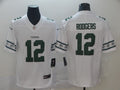 Men's Green Bay Packers Aaron Rodgers #12 White Game Player Jersey1