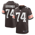 Alex Leatherwood Cleveland Browns Nike Team Game Jersey -  Brown