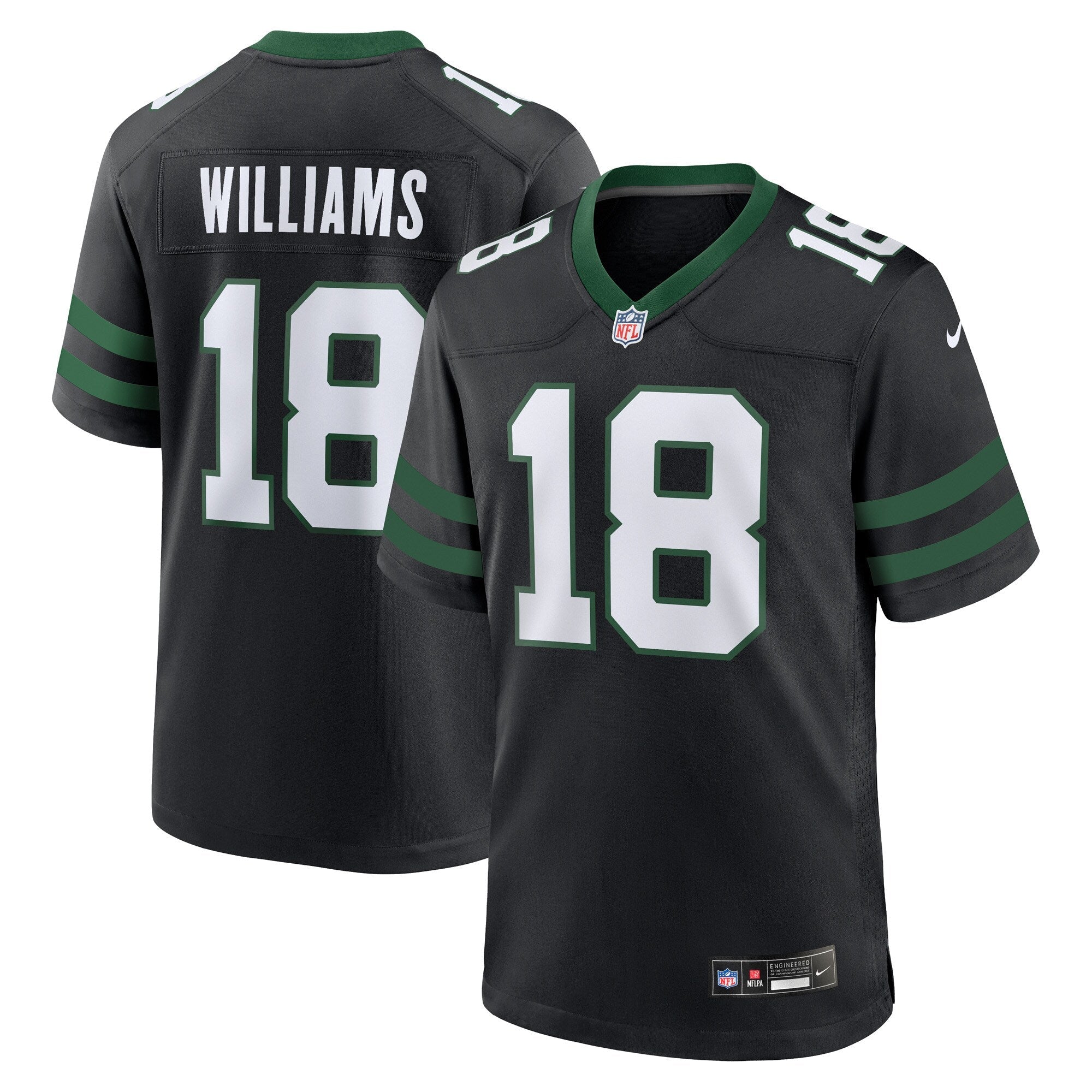 Mike Williams New York Jets Nike  Alternate Game   Jersey ��������������������������� Legacy Black
