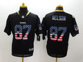 Men's Green Bay Packers Jordy Nelson #87 Black Game Player Jersey1
