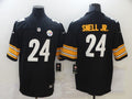 Men's Pittsburgh Steelers Benny Snell Jr. #24 Black Game Jersey1