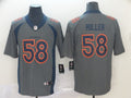Men's Denver Broncos Von Miller #58 Gray Inverted Legend Jersey1