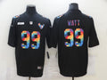 Men's Houston Texans #99 J.J. Watt Black Game Player Jersey1