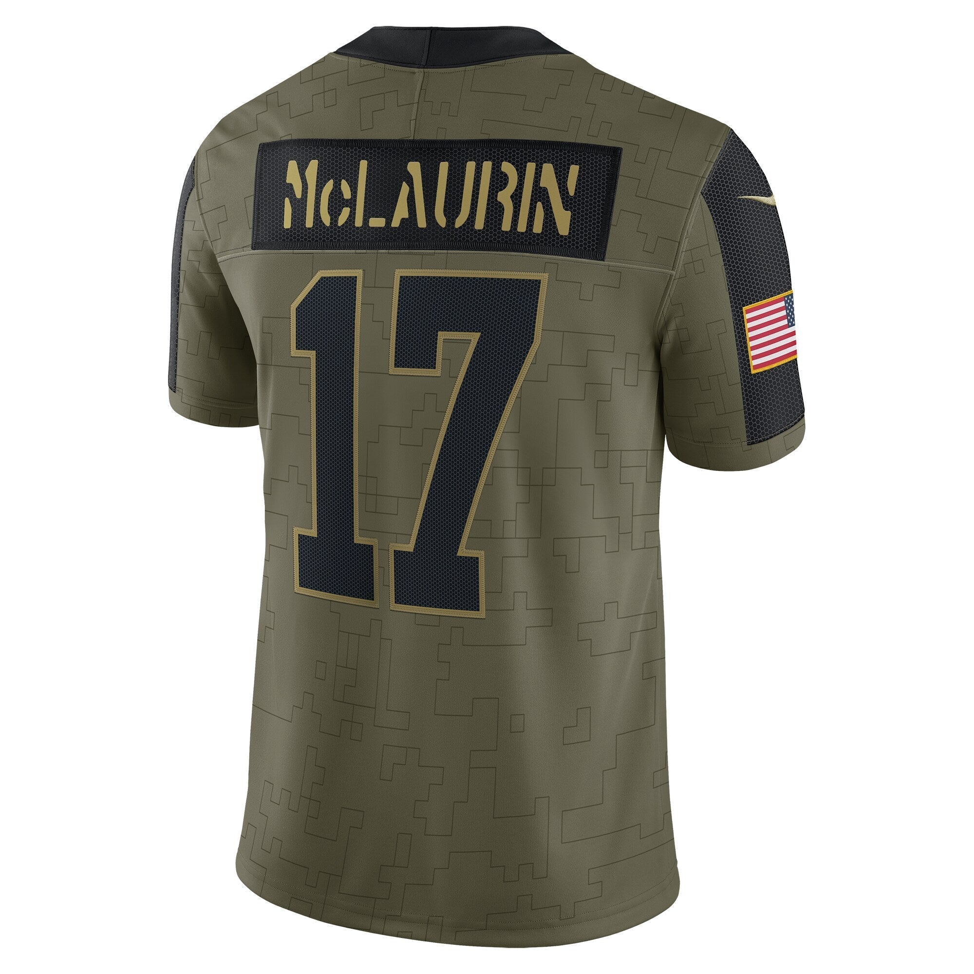 Terry McLaurin Washington Football Team Nike Salute To Service Limited   Jersey - Olive