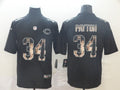 Men's Chicago Bears #34 Walter Payton Black Player Game Jersey1