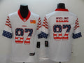 Men's Kansas City Chiefs Travis Kelce #87 White Alternate Game Jersey1