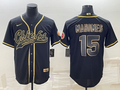 Men's Kansas City Chiefs Patrick Mahomes #15 Black Player Jersey1 Joint Edition