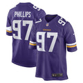 Harrison Phillips Minnesota Vikings Nike Game   Jersey - Purple