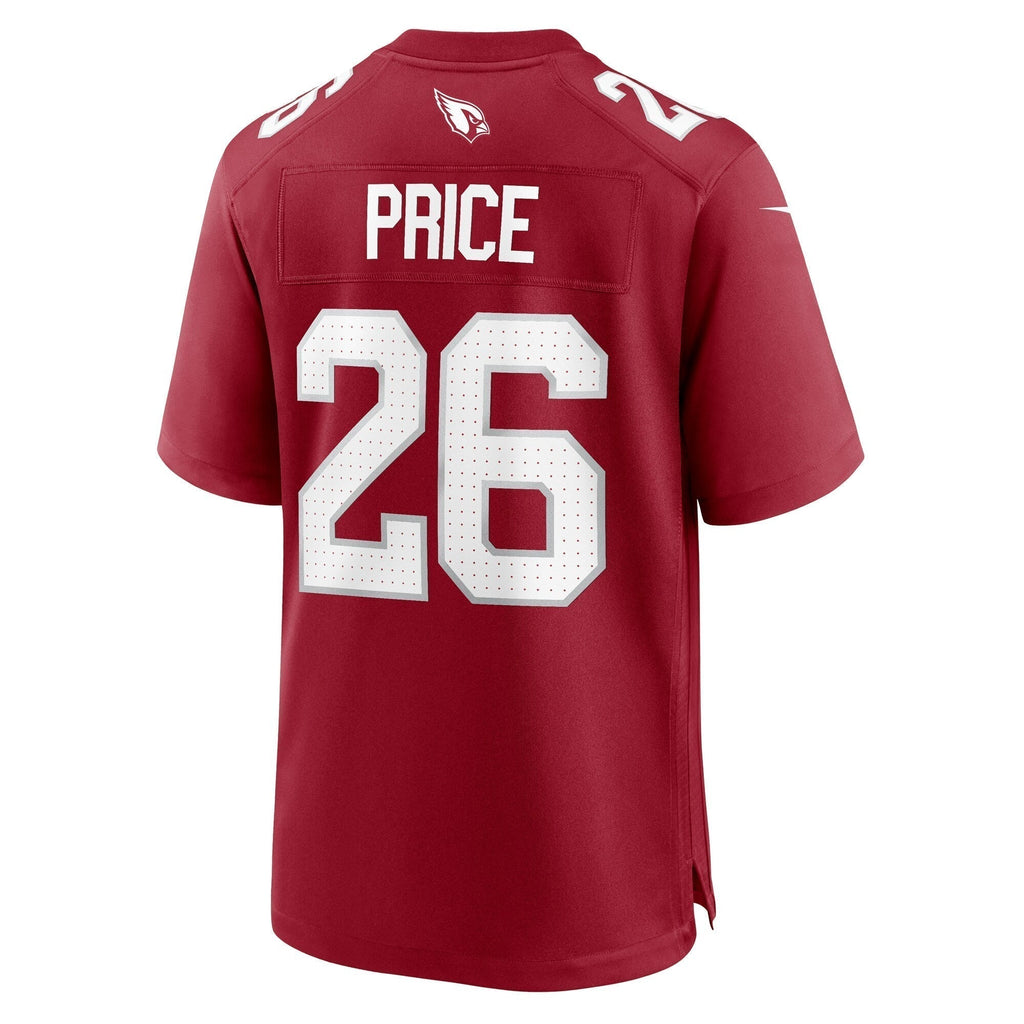 Bobby Price Arizona Cardinals Nike Team Game Jersey -  Cardinal