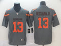 Men's Cleveland Browns Odell Beckham Jr. Gray Inverted Legend Jersey1