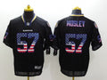 Men's Baltimore Ravens C.J. Mosley #57 Black Game Jersey1