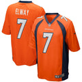 John Elway Denver Broncos Nike Game Retired   Jersey - Orange