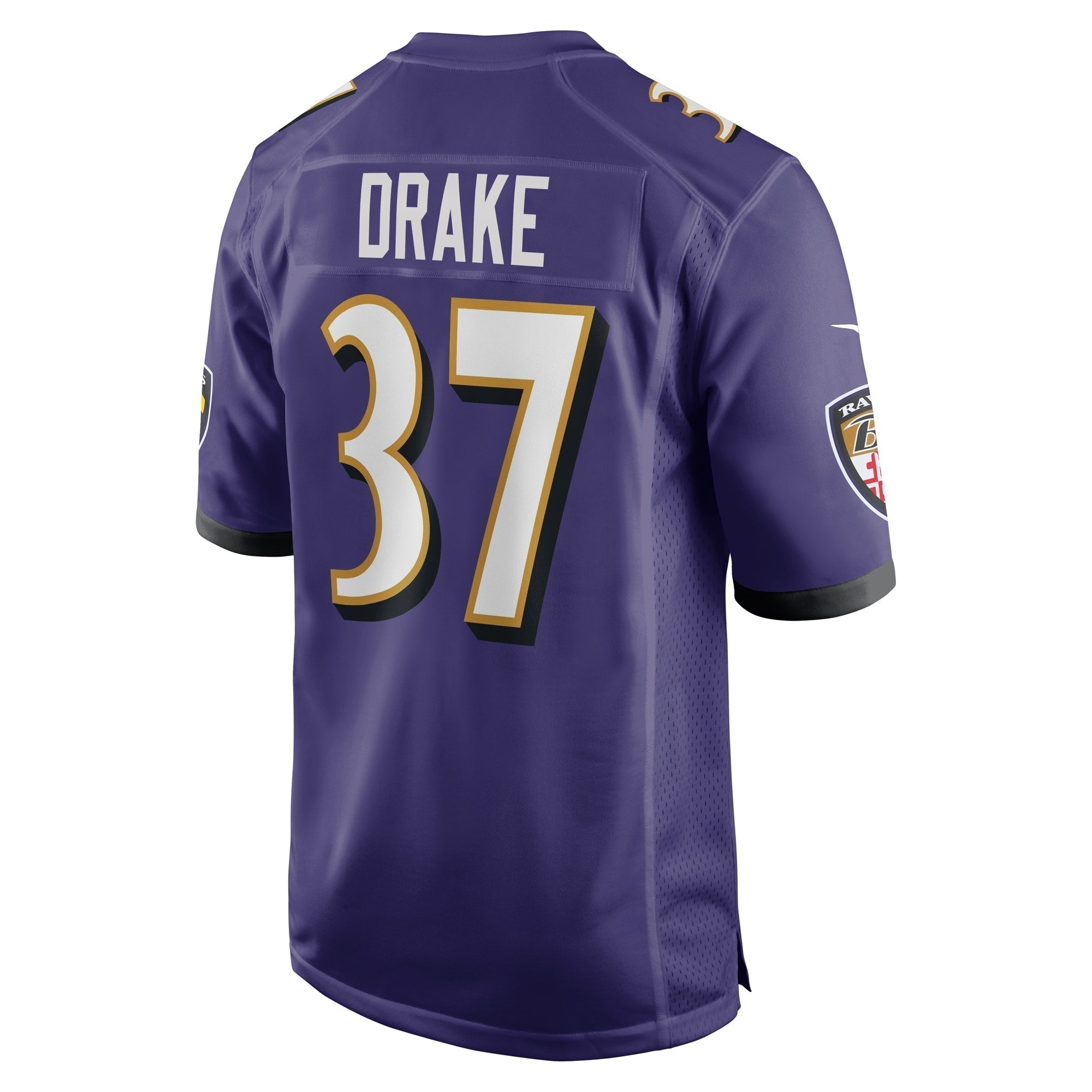 Kenyan Drake Baltimore Ravens Nike  Game Jersey -  Purple
