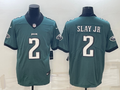 Men's Philadelphia Eagles Darius Slay Jr. #2 Midnight Green Game Jersey1