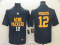 Men's Green Bay Packers Aaron Rodgers #12 Navy City Edition Game Jersey1